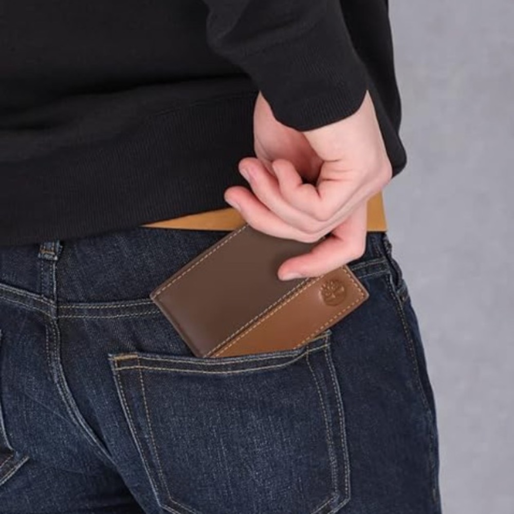 TIMBERLAND Commuter Wallet (Brown/Tan)